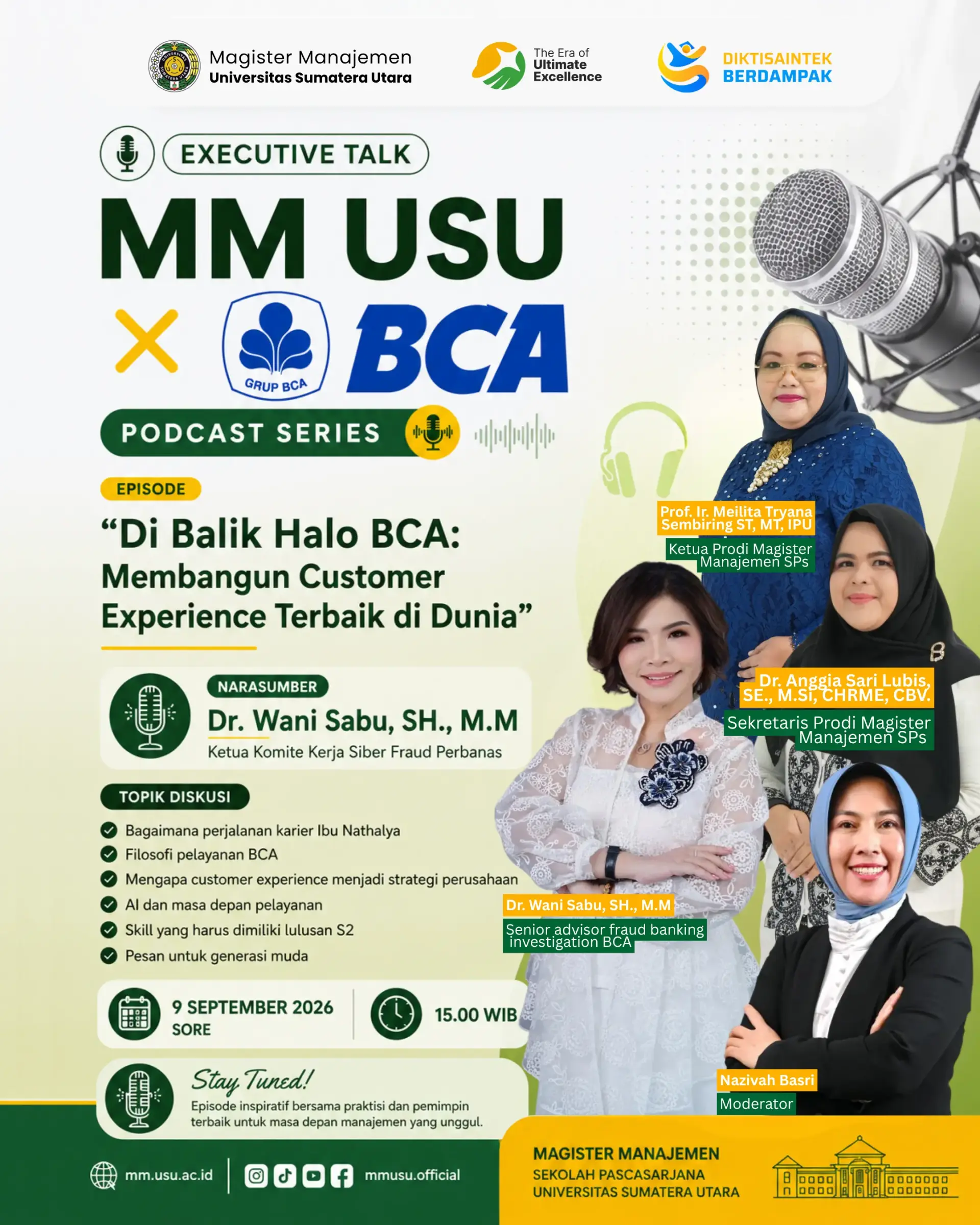 EXECUTIVE TALK MM USU x BCA — PODCAST SERIES